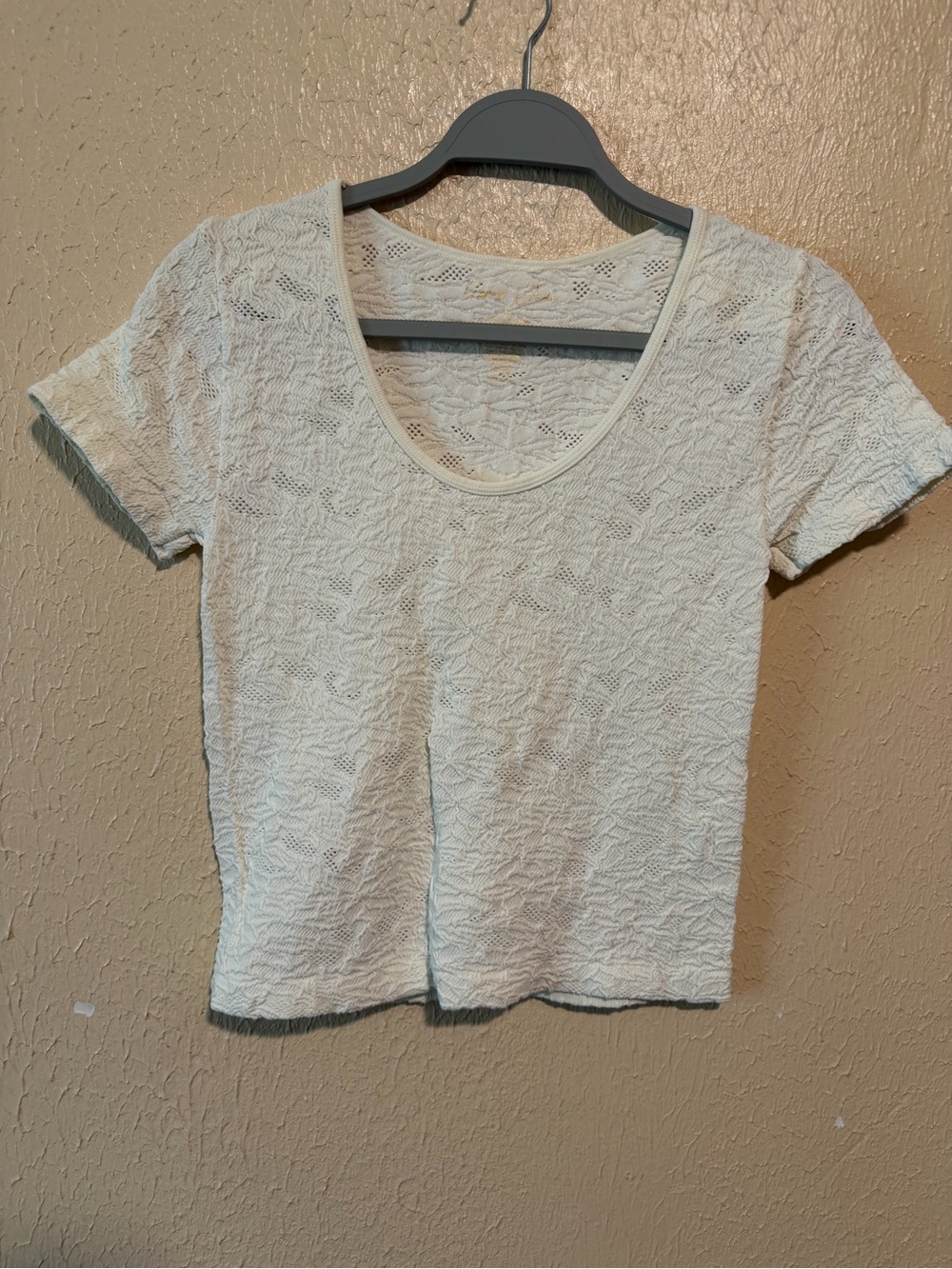Gypsy & Jade‎ Short Sleeve Shirt Size Large Stretchy